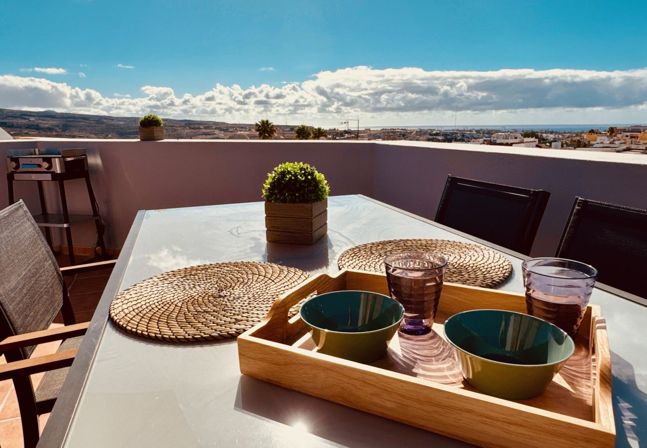 Casa en San Bartolomé de Tirajana - Click & Guest -Terrace with Sea and Mountain Views