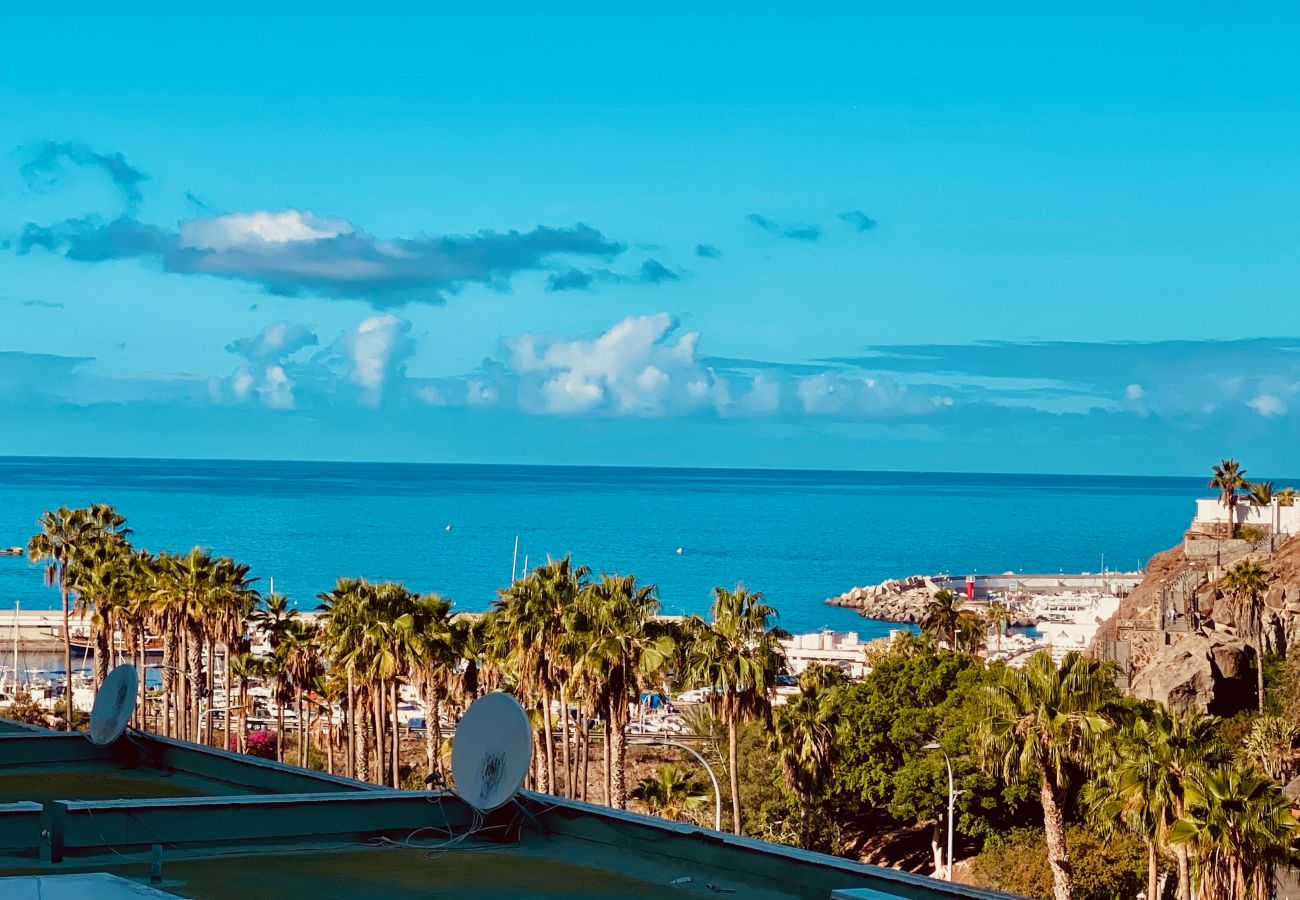 Ferienwohnung in Mogán - Nice flat with terrace in Puerto Rico