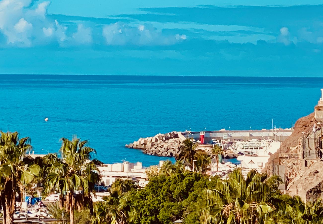 Ferienwohnung in Mogán - Nice flat with terrace in Puerto Rico